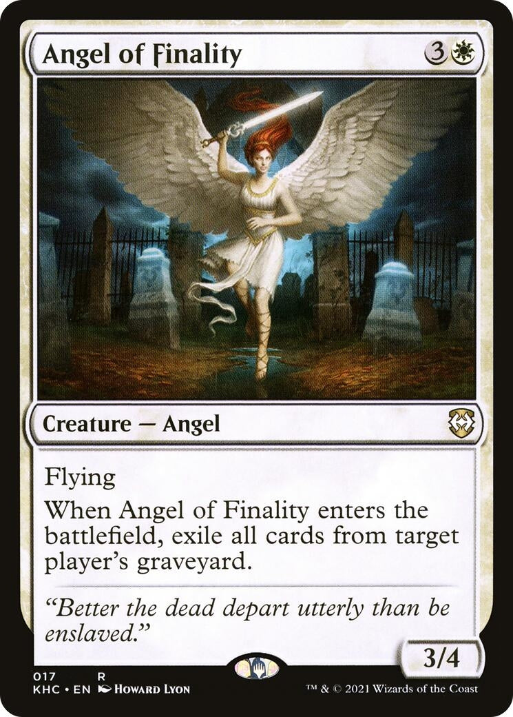 Image for Angel of Finality (Commander: Kaldheim) (17) - Magic: The Gathering