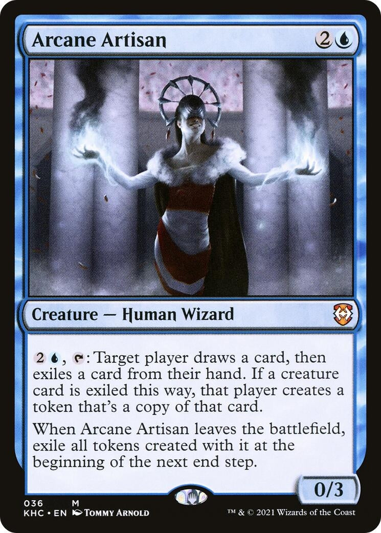 Image for Arcane Artisan (Commander: Kaldheim) (36) - Magic: The Gathering