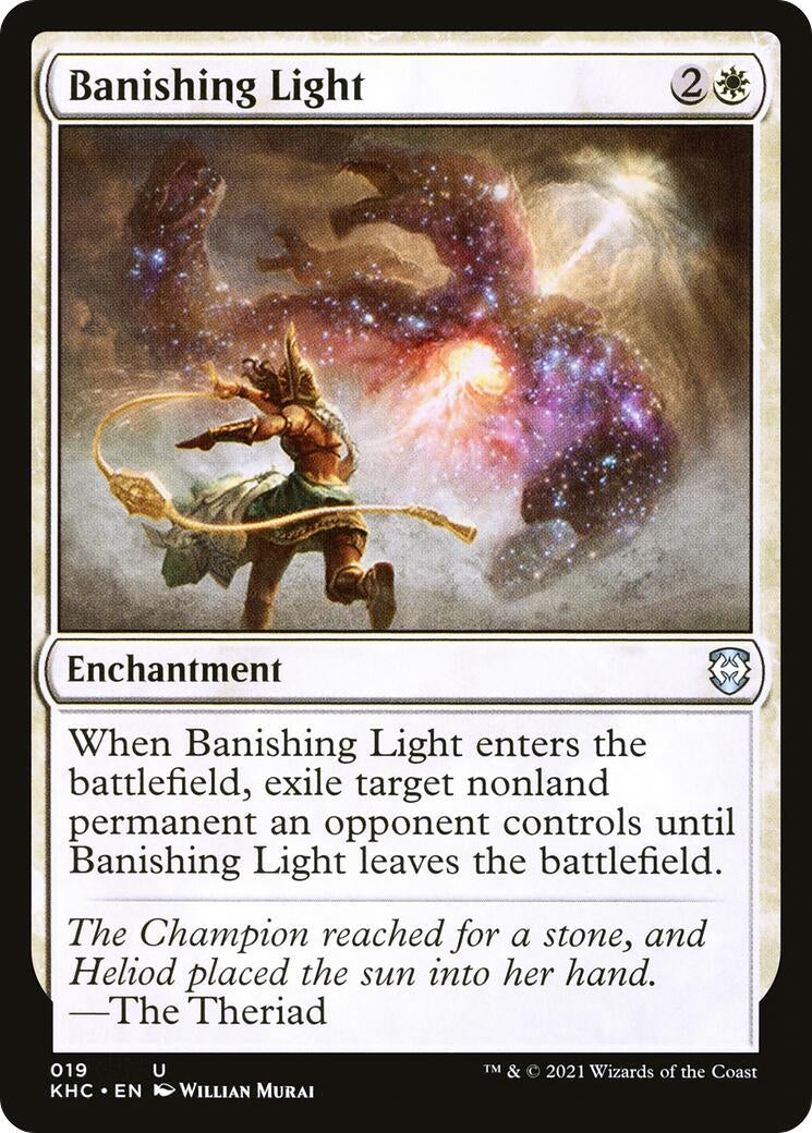 Image for Banishing Light (Commander: Kaldheim) (19) - Magic: The Gathering