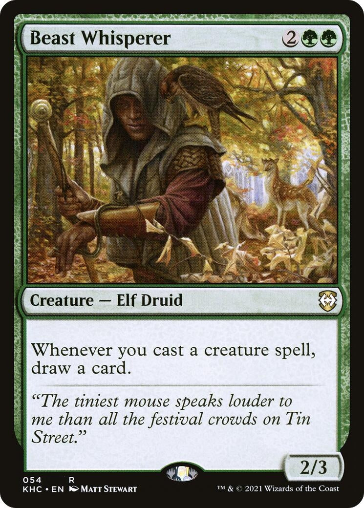 Image for Beast Whisperer (Commander: Kaldheim) (54) - Magic: The Gathering
