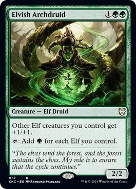 Image for Elvish Archdruid (Commander: Kaldheim) (57) - Magic: The Gathering