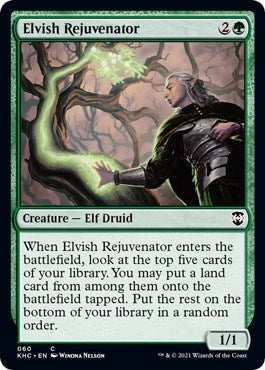 Image for Elvish Rejuvenator (Commander: Kaldheim) (60) - Magic: The Gathering