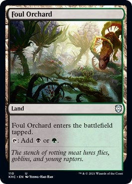Image for Foul Orchard (Commander: Kaldheim) (110) - Magic: The Gathering