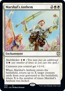 Image for Marshal's Anthem (Commander: Kaldheim) (29) - Magic: The Gathering