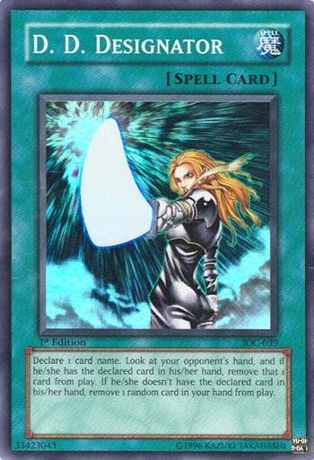 Image for D.D. Designator (Invasion of Chaos) (IOC-039) - YuGiOh