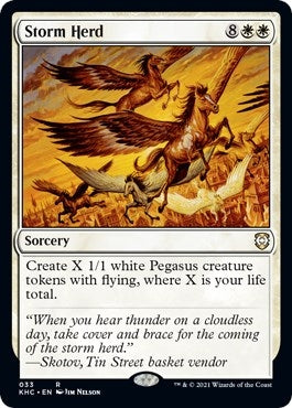 Image for Storm Herd (Commander: Kaldheim) (33) - Magic: The Gathering