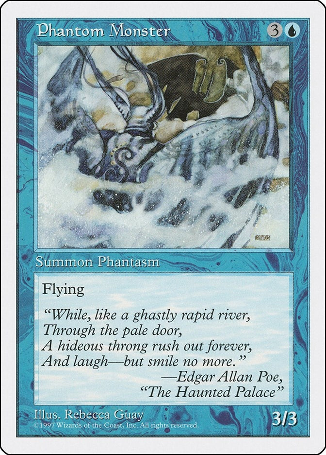 Image for Phantom Monster (Fifth Edition) - Magic: The Gathering