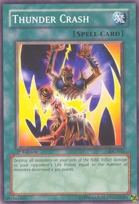Image for Thunder Crash (Invasion of Chaos) (IOC-043) - YuGiOh