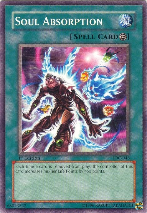 Image for Soul Absorption (Invasion of Chaos) (IOC-046) - YuGiOh