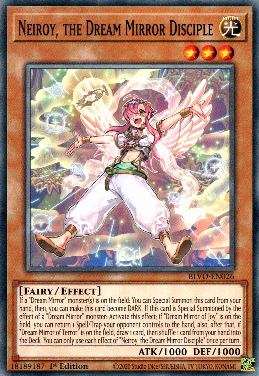 Image for Neiroy, the Dream Mirror Disciple (Blazing Vortex) (BLVO-EN026) - YuGiOh