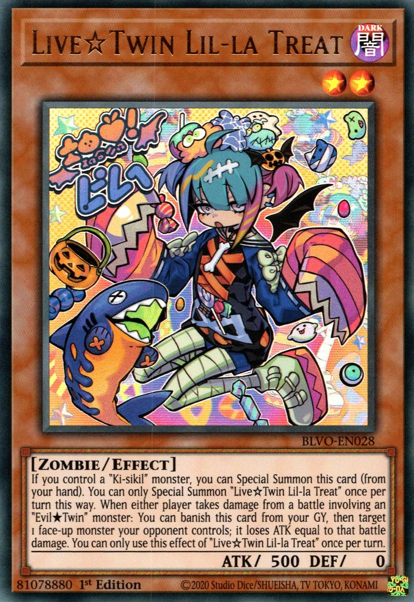 Image for Live Twin Lil-la Treat (Blazing Vortex) (BLVO-EN028) - YuGiOh