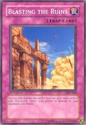 Image for Blasting the Ruins (Invasion of Chaos) (IOC-048) - YuGiOh