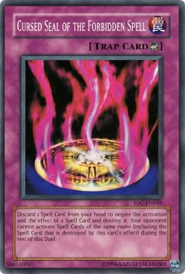 Image for Cursed Seal of the Forbidden Spell (Invasion of Chaos) (IOC-049) - YuGiOh
