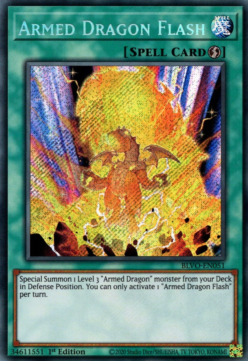 Image for Armed Dragon Flash (Blazing Vortex) (BLVO-EN051) - YuGiOh