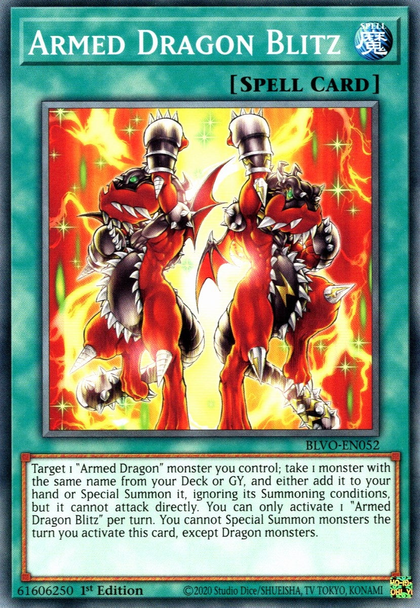 Image for Armed Dragon Blitz (Blazing Vortex) (BLVO-EN052) - YuGiOh