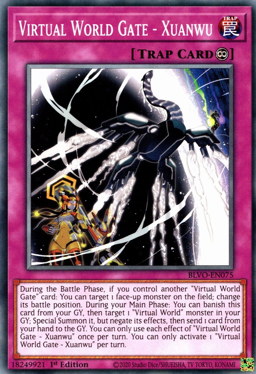 Image for Virtual World Gate - Xuanwu (Blazing Vortex) (BLVO-EN075) - YuGiOh