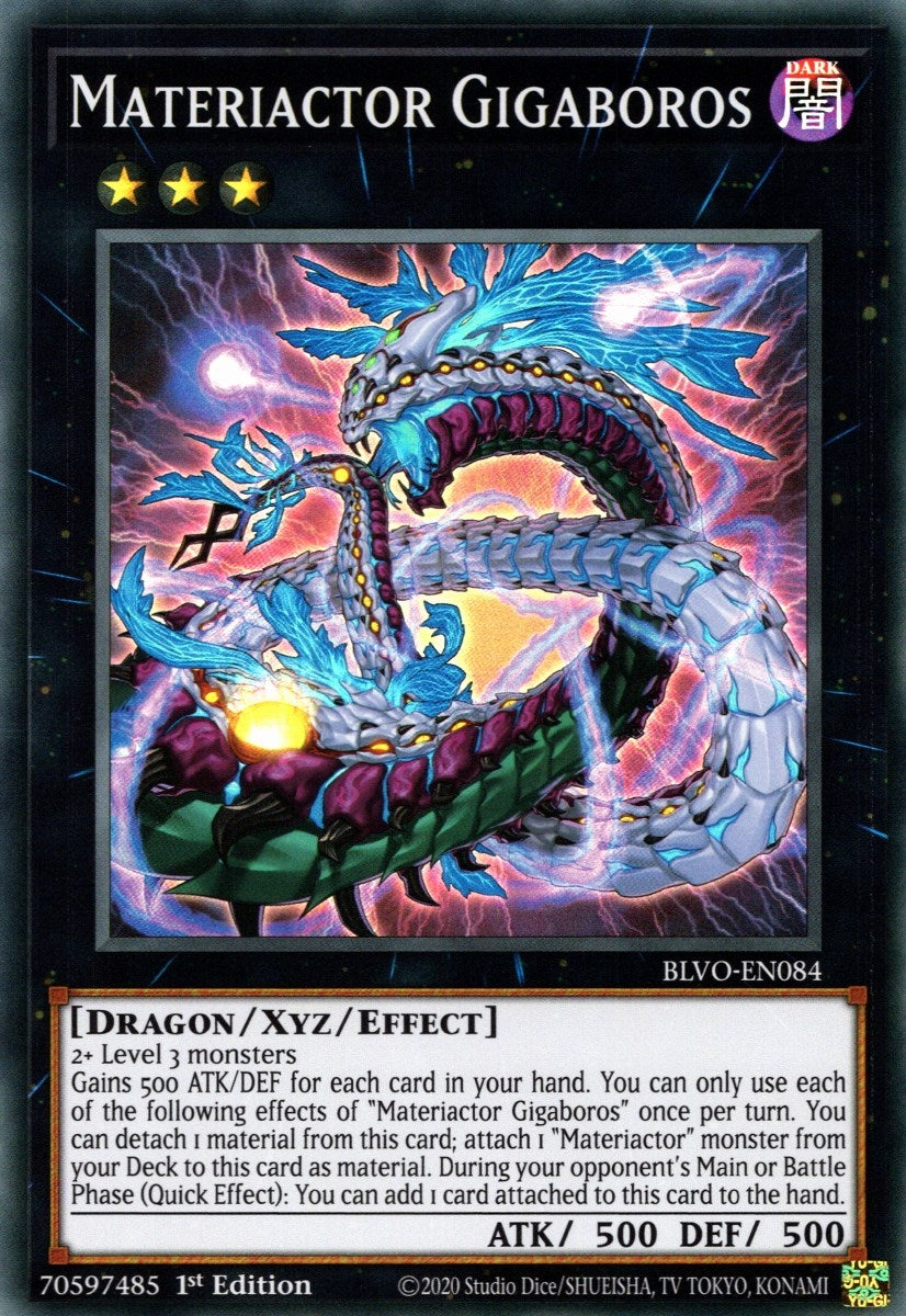 Image for Materiactor Gigaboros (Blazing Vortex) (BLVO-EN084) - YuGiOh