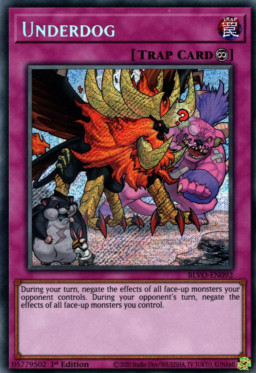 Image for Underdog (Blazing Vortex) (BLVO-EN092) - YuGiOh