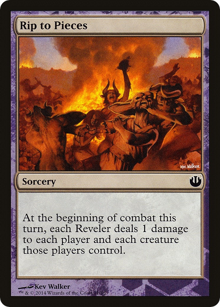Image for Rip to Pieces (Hero's Path Promos) (11) - Magic: The Gathering