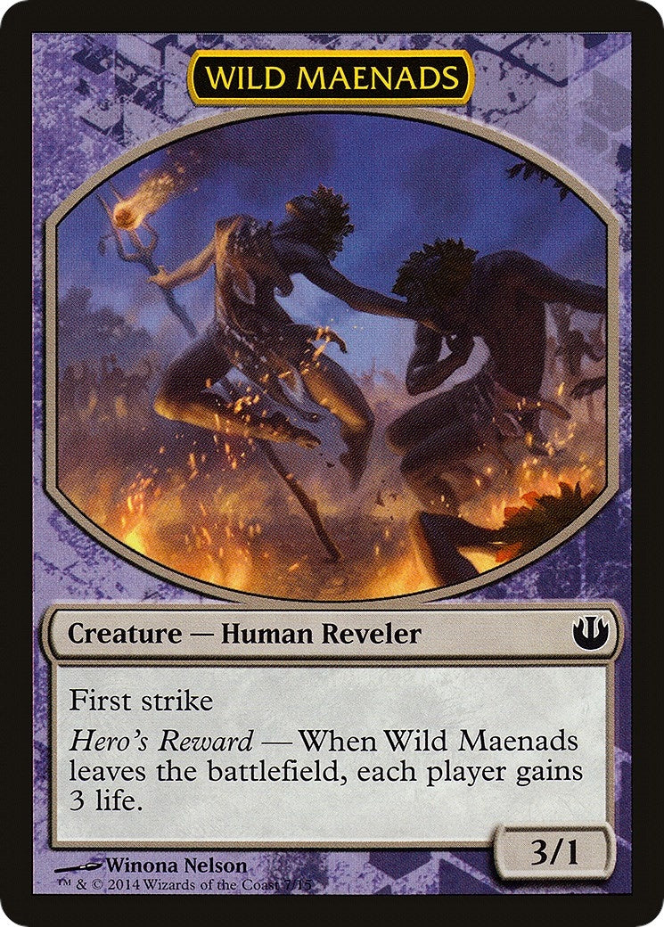 Image for Wild Maenads (Hero's Path Promos) (7) - Magic: The Gathering