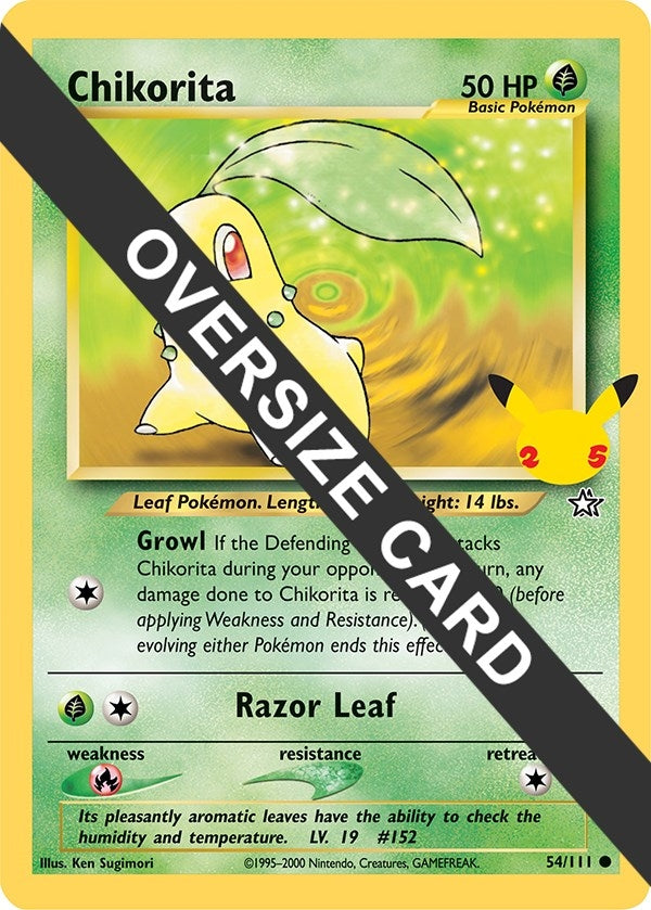 Image for Chikorita (First Partner Pack) (054/111) - Pokemon