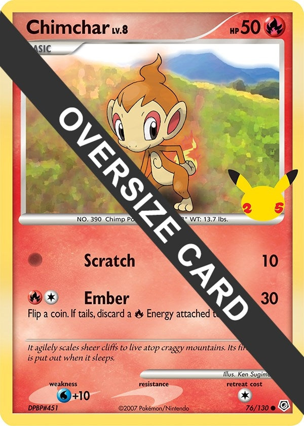 Image for Chimchar (First Partner Pack) (076/130) - Pokemon