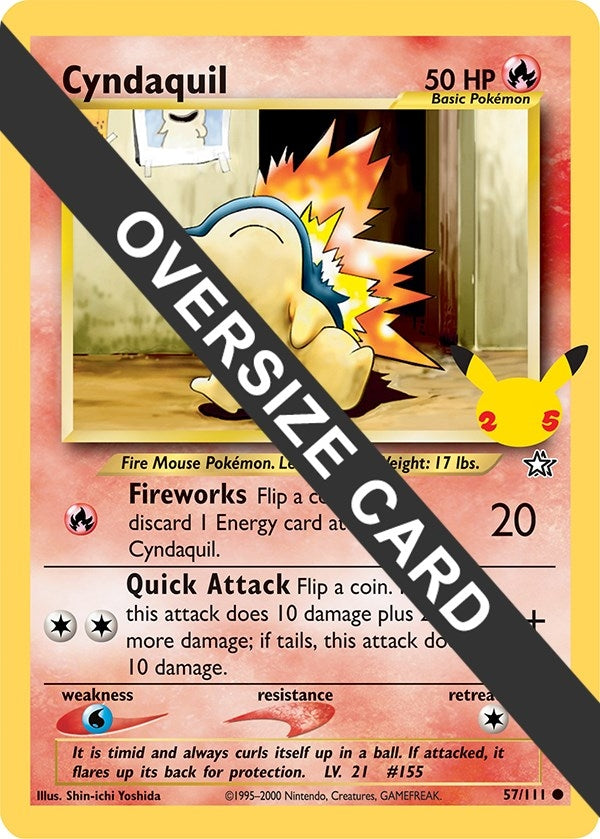 Image for Cyndaquil (First Partner Pack) (057/111) - Pokemon