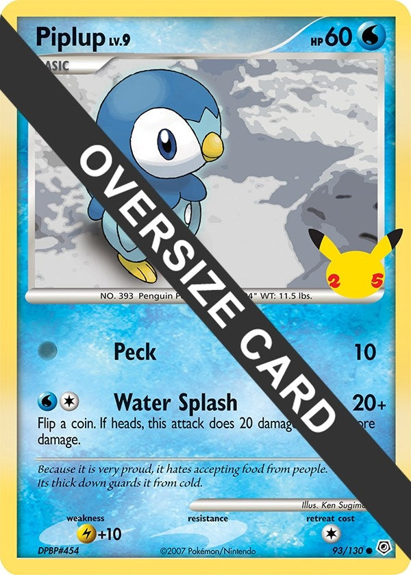 Image for Piplup (First Partner Pack) (093/130) - Pokemon