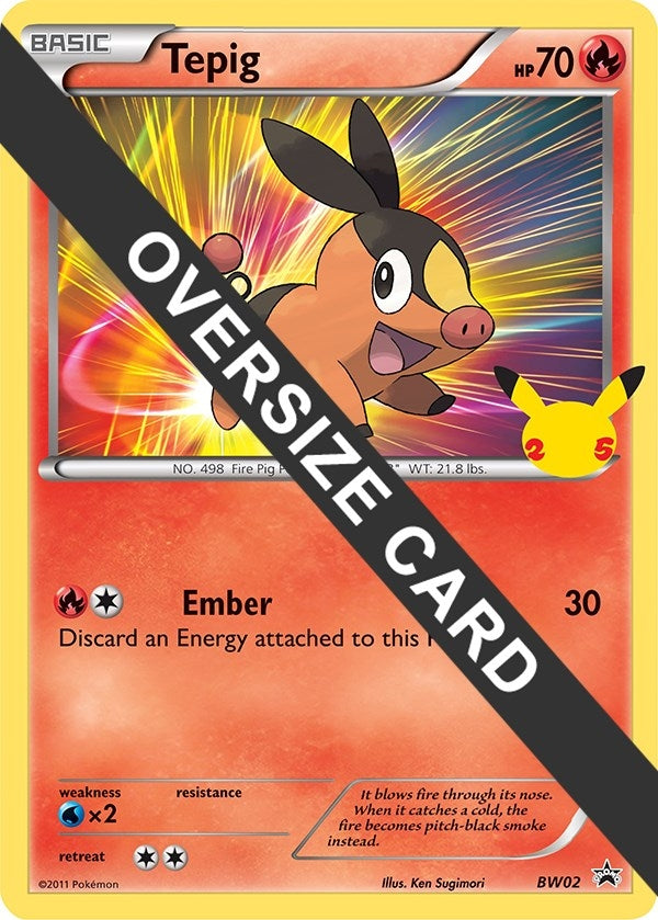 Image for Tepig (First Partner Pack) (BW02) - Pokemon