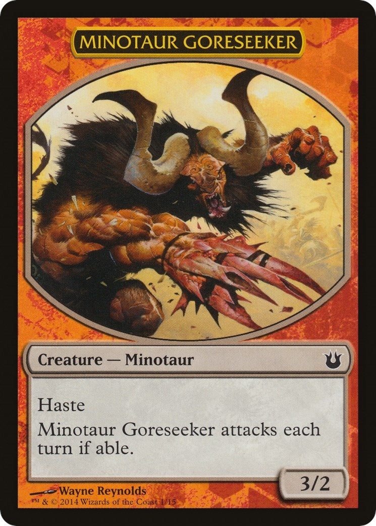 Image for Minotaur Goreseeker (Hero's Path Promos) (1) - Magic: The Gathering