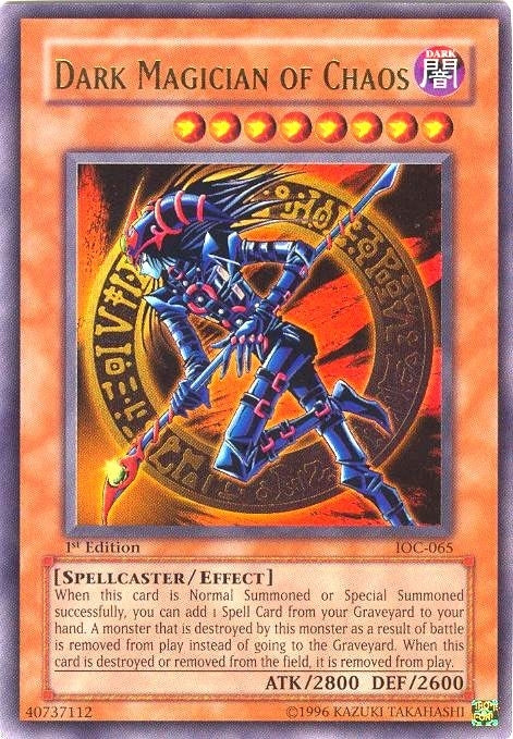 Image for Dark Magician of Chaos (Invasion of Chaos) (IOC-065) - YuGiOh