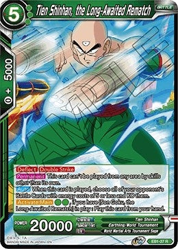 Image for Tien Shinhan, the Long-Awaited Rematch (Battle Evolution Booster) (EB1-27) - Dragon Ball Super: Masters