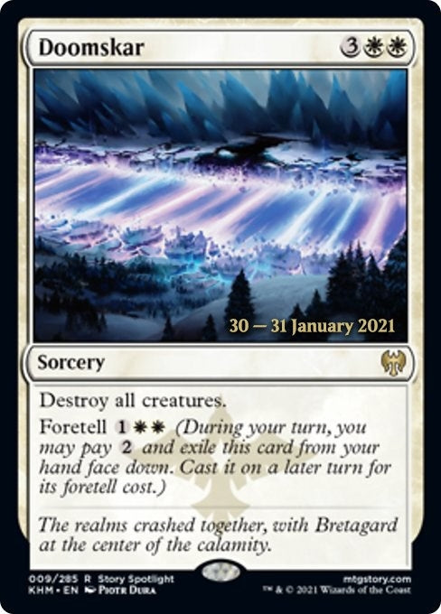 Image for Doomskar (Prerelease Cards) (9) - Magic: The Gathering