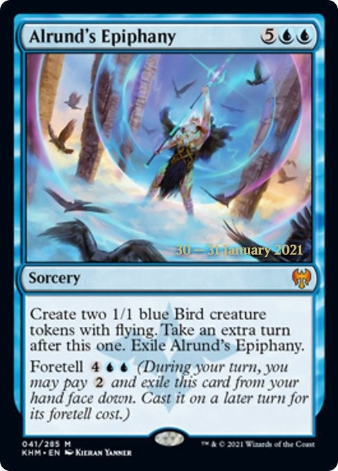Image for Alrund's Epiphany (Prerelease Cards) (41) - Magic: The Gathering