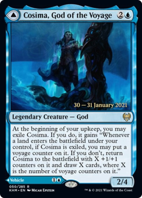 Image for Cosima, God of the Voyage (Prerelease Cards) (50) - Magic: The Gathering