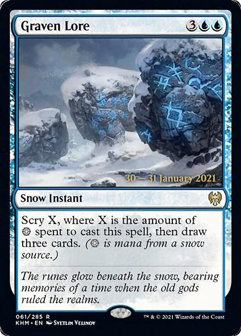 Image for Graven Lore (Prerelease Cards) (61) - Magic: The Gathering