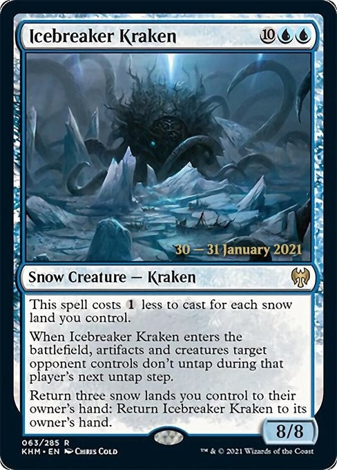 Image for Icebreaker Kraken (Prerelease Cards) (63) - Magic: The Gathering