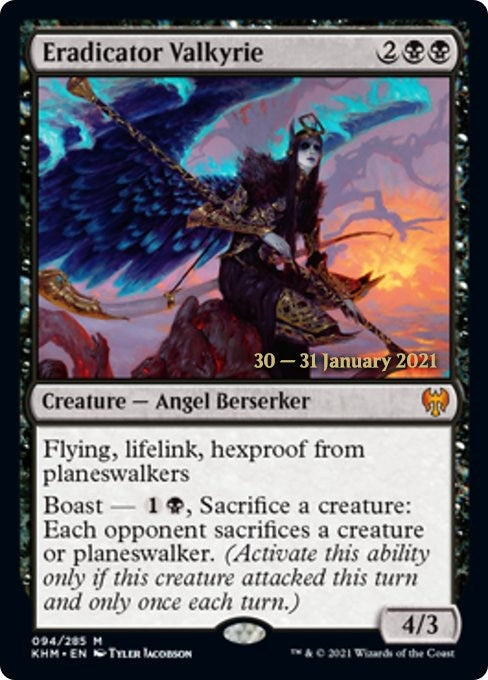 Image for Eradicator Valkyrie (Prerelease Cards) (94) - Magic: The Gathering