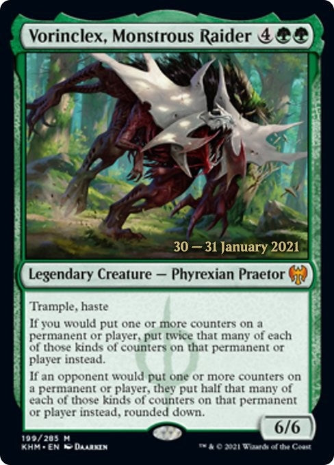 Image for Vorinclex, Monstrous Raider (Prerelease Cards) (199) - Magic: The Gathering