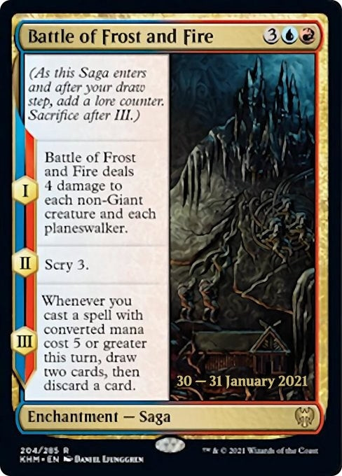 Image for Battle of Frost and Fire (Prerelease Cards) (204) - Magic: The Gathering