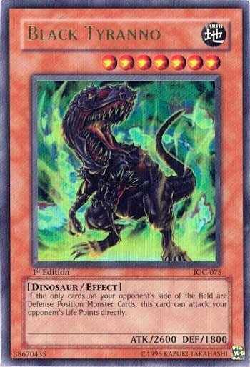 Image for Black Tyranno (Invasion of Chaos) (IOC-075) - YuGiOh