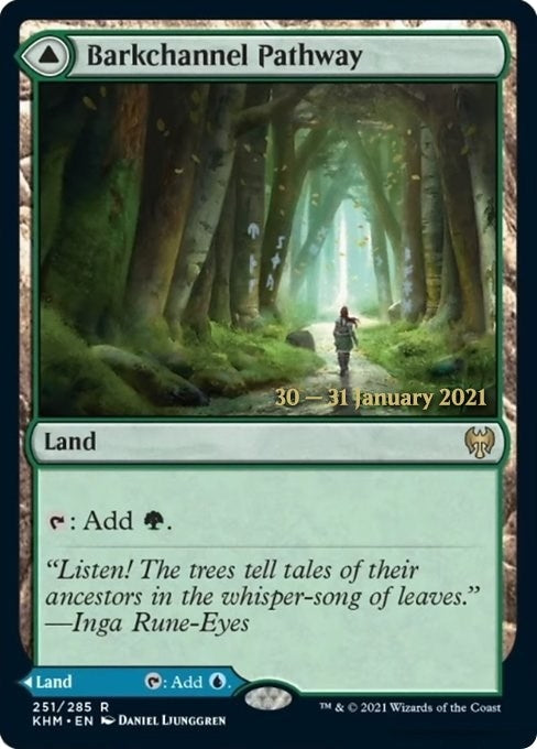 Image for Barkchannel Pathway (Prerelease Cards) (251) - Magic: The Gathering