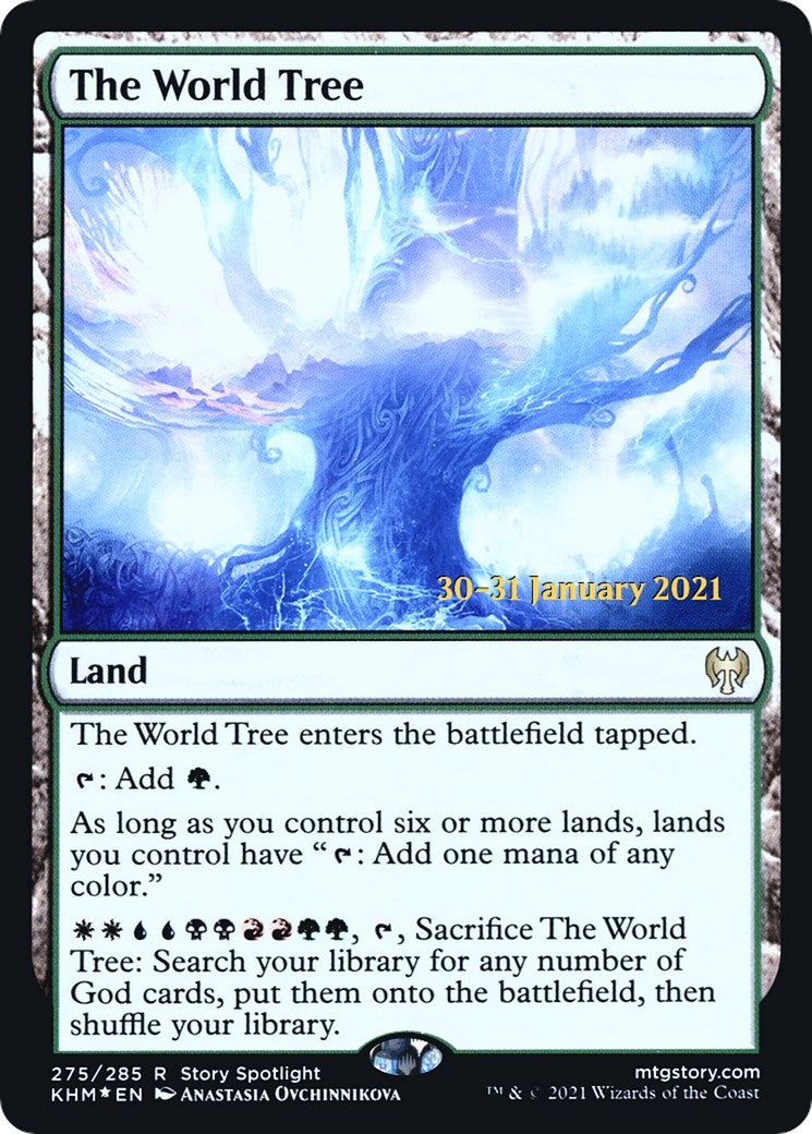 Image for The World Tree (Prerelease Cards) (275) - Magic: The Gathering