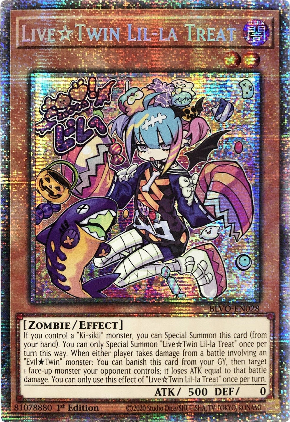 Image for Live Twin Lil-la Treat (Starlight Rare) (Blazing Vortex) (BLVO-EN028) - YuGiOh