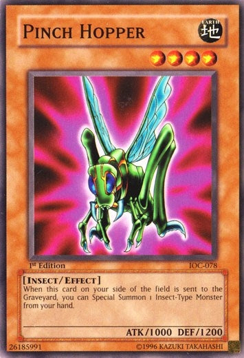 Image for Pinch Hopper (Invasion of Chaos) (IOC-078) - YuGiOh