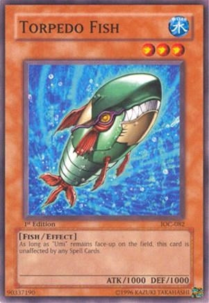 Image for Torpedo Fish (Invasion of Chaos) (IOC-082) - YuGiOh