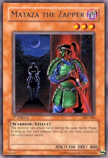 Image for Mataza the Zapper (Invasion of Chaos) (IOC-086) - YuGiOh