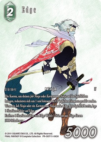 Image for Edge (Full Art) (FF: Promo Cards) (PR-087/11-045H) - Final Fantasy TCG