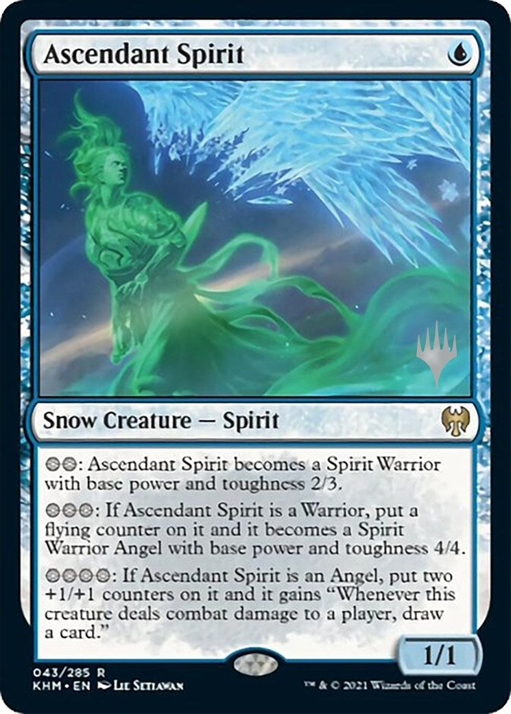 Image for Ascendant Spirit (Promo Pack: Kaldheim) (43) - Magic: The Gathering