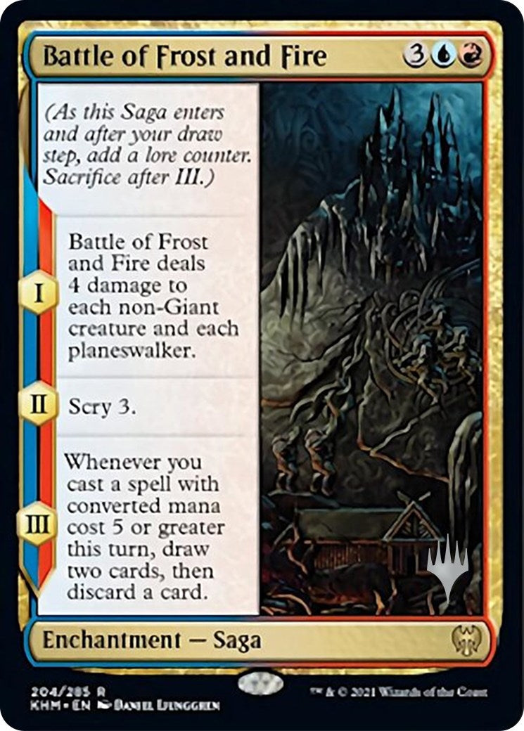 Image for Battle of Frost and Fire (Promo Pack: Kaldheim) (204) - Magic: The Gathering